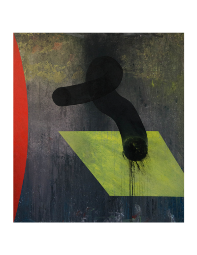 Iperuranio, tecnica mista su tavola, 90x100cm, 2017 - Iacopo Pesenti