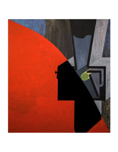 Iperuranio, tecnica mista su tavola, 90x100cm, 2017 - Iacopo Pesenti