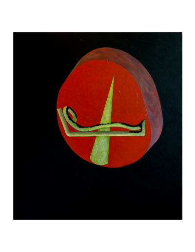 Iperuranio, tecnica mista su tavola, 90x100cm, 2017 - Iacopo Pesenti