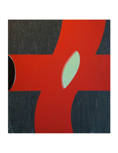 Iperuranio, tecnica mista su tavola, 90x100cm, 2017 - Iacopo Pesenti
