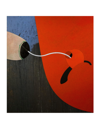 Iperuranio, tecnica mista su tavola, 90x10cm, 2017 - Iacopo Pesenti