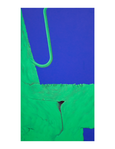 Enigma, tecnica mista su tela, 90x50cm, 2019 - Iacopo Pesenti