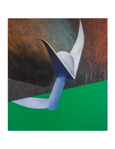 Iperuranio, tecnica mista su tavola, 90x100cm, 2017 - Iacopo Pesenti