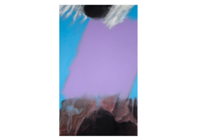 Senza titolo (l'inizio della fine), tecnica mista su tela, 50x30cm, 2025 - Iacopo Pesenti