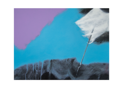 Senza titolo, tecnica mista si tela, 30x40cm, 2025 - Iacopo Pesenti