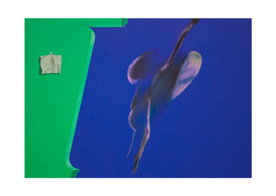 Visitazione, tecnica mista su tela, 70x100cm, 2020 - Iacopo Pesenti